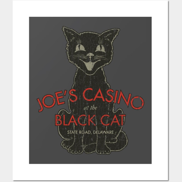 Joe’s Casino at the Black Cat Wall Art by JCD666